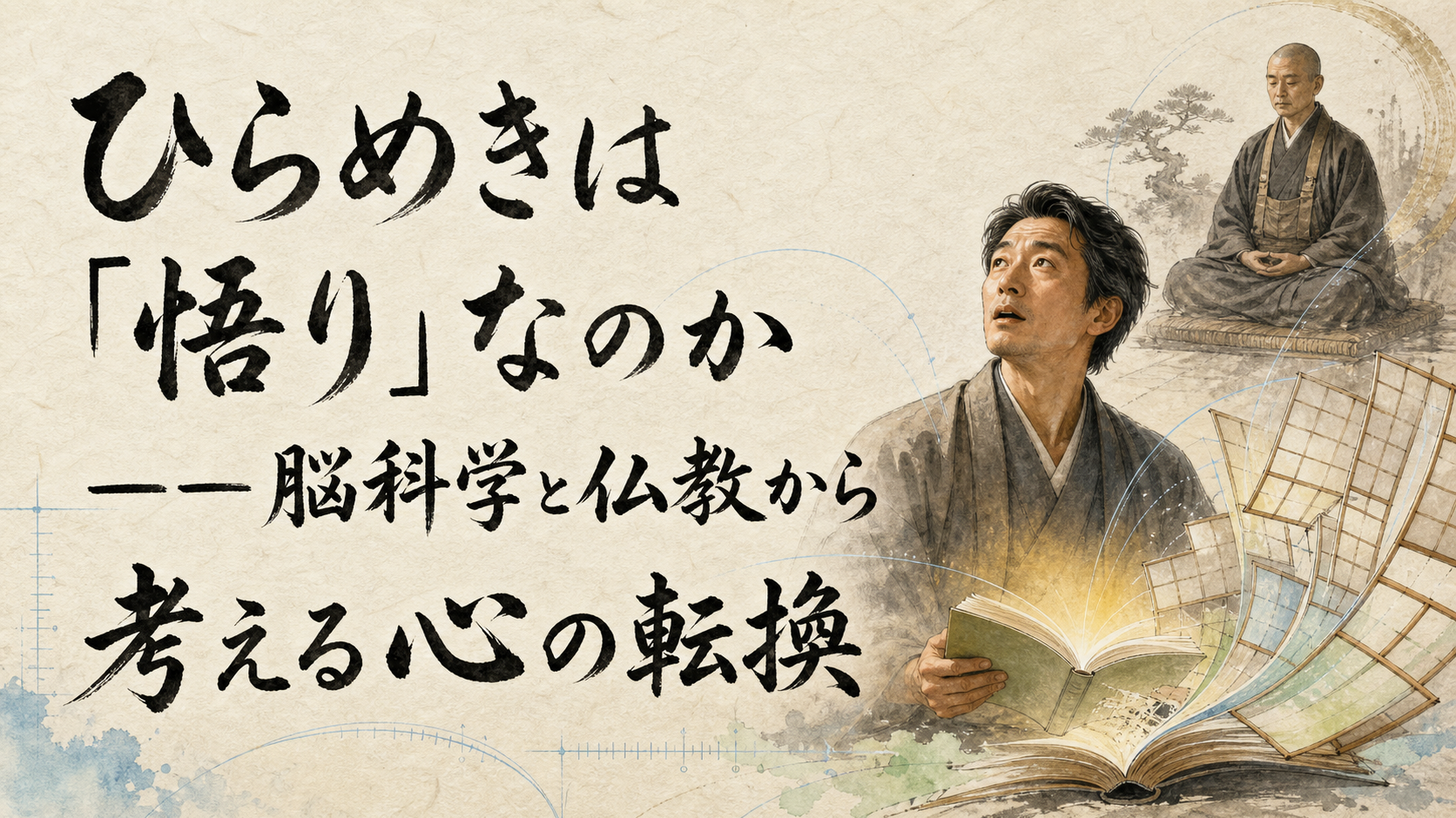 ひらめきは「悟り」なのか――脳科学と仏教から考える心の転換