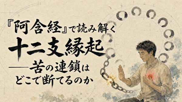 『阿含経』で読み解く十二支縁起――苦の連鎖はどこで断てるのか
