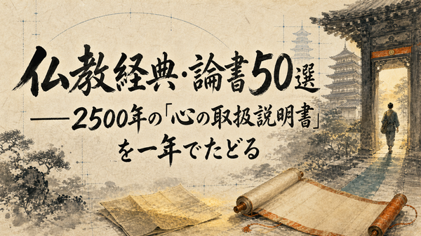 仏教経典・論書50選――2500年の「心の取扱説明書」を一年でたどる