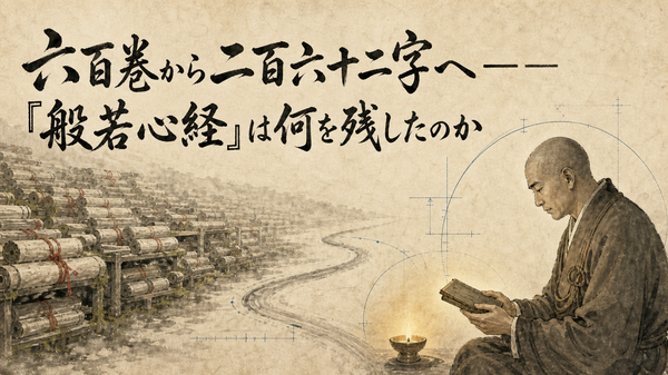 六百巻から二百六十二字へ――『般若心経』は何を残したのか